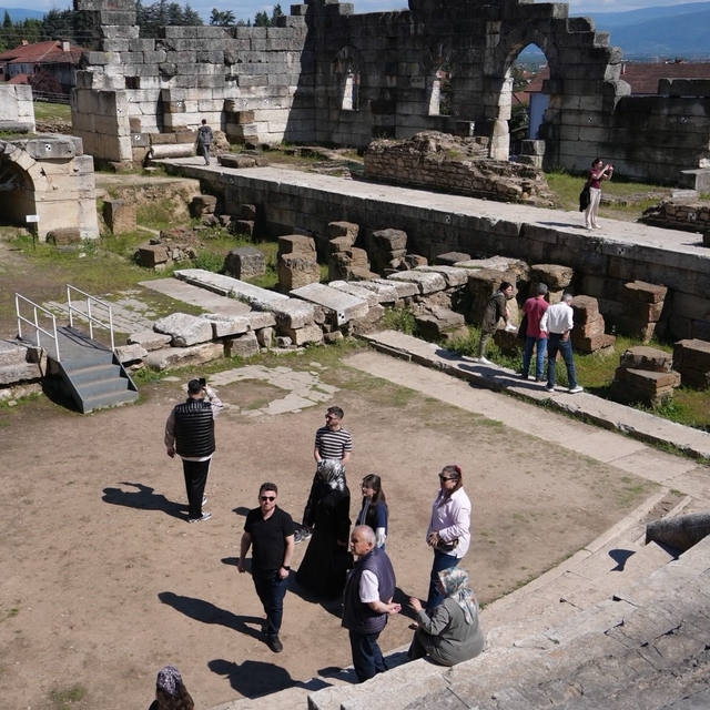 Konuralp Antik Tiyatro 14 bin ziyaretçi ağırladı