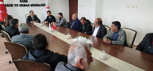 Kars hayvancılığı masaya yatırıldı: Birlik Başkanı Eren Alp'ten Aydın'a ziy...