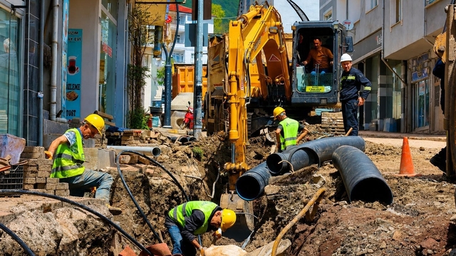Aybastı'da altyapı yatırımında sona yaklaşıldı