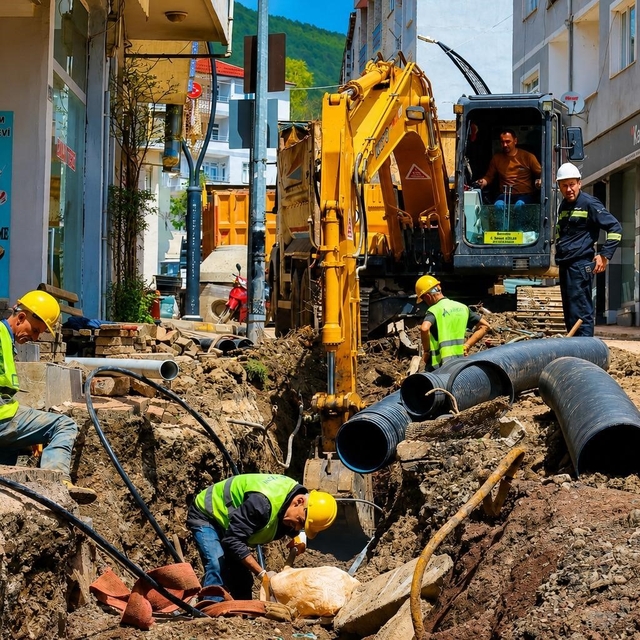 Aybastı'da altyapı yatırımında sona yaklaşıldı