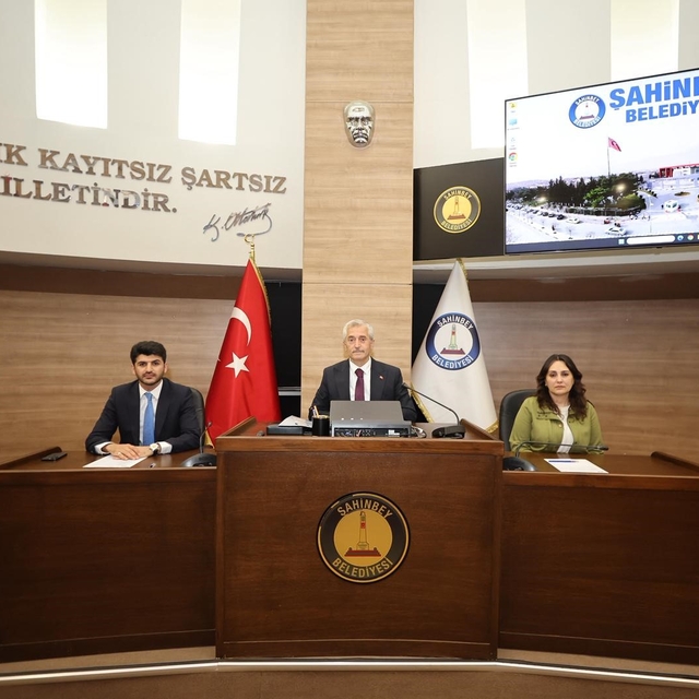 Şahinbey Belediyesi Haziran ayı meclis toplantısı yapıldı