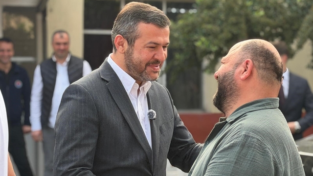 Başkan Çetinkaya belediye personeliyle bayramlaştı