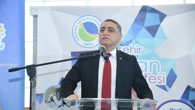Kırşehir Ahi Evran Üniversitesinde bayramlaşma töreni düzenlendi
