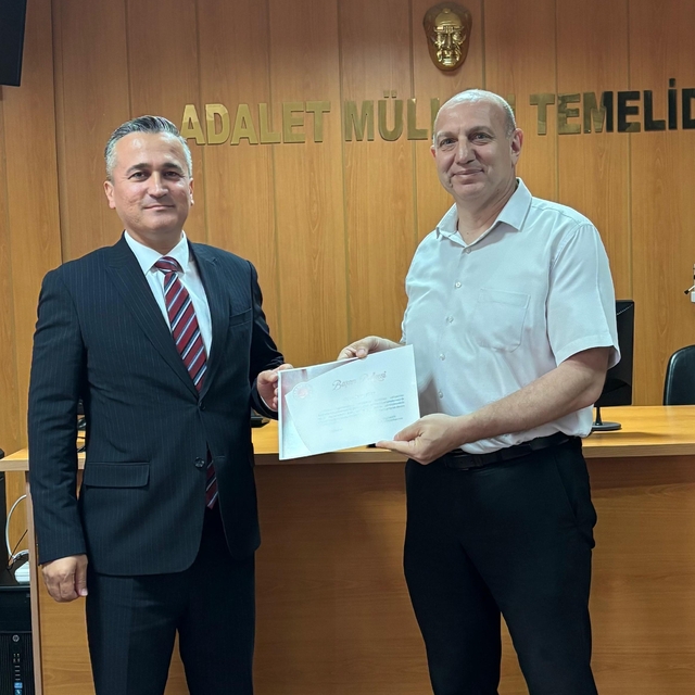Bafra Adliyesi'nde 1 Haziran Uzlaştırmacılar Günü kutlandı