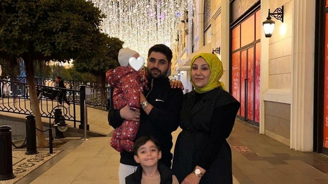 Denizli'deki kazada 9 aylık bebeğiyle ölen baba, eşi ve oğlunu kurtarmış