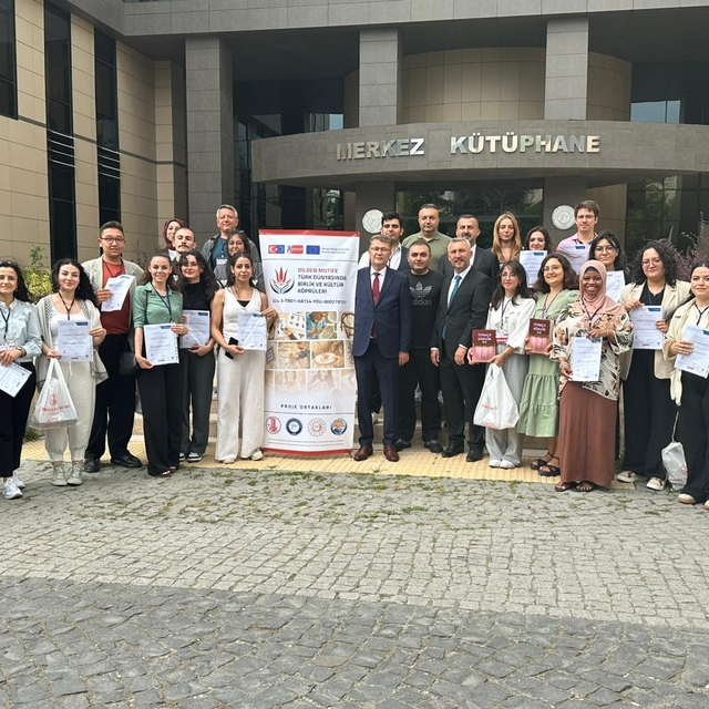 "Dilden Motife: Türk Dünyasında Birlik ve Kültür Köprüleri Projesi" tamamla...