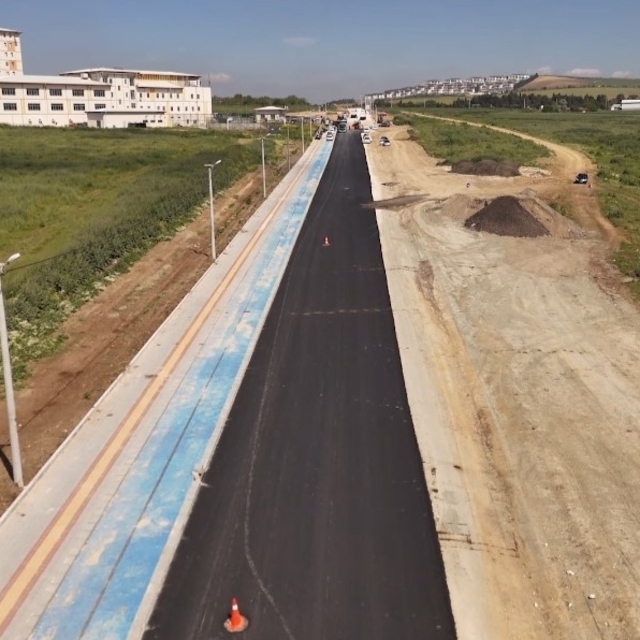 Köseilyas-NKÜ Hayvan Hastanesi yolu tamamlandı: Yurtta kalan öğrenciler de...