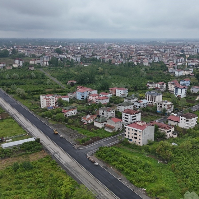 Büyükşehir'den Terme'nin ulaşım altyapısına güçlü katkı