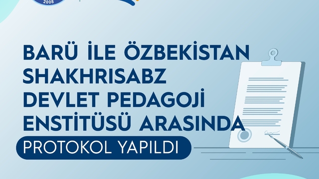 Türk ve Özbek üniversiteleri arasında işbirliği protokolü
