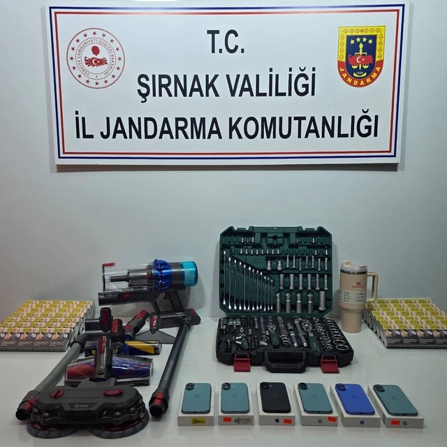Şırnak'ta kaçakçılık ve asayiş operasyonlarında 62 şüpheliye adli işlem uyg...