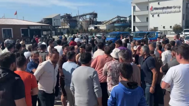 Edirne'de maden işçilerinin eylemi 13'üncü gününde