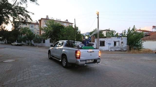 Aydın'da ilaçlama çalışmaları başladı