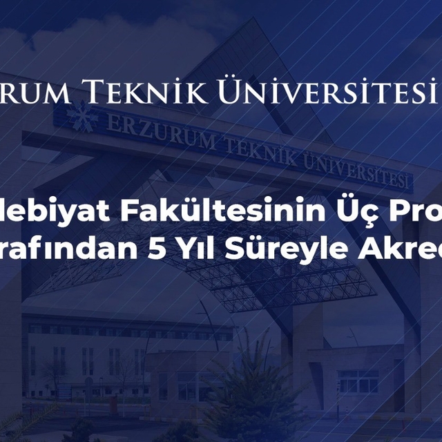 ETÜ Edebiyat Fakültesinin üç programı FEDEK tarafından 5 yıl süreyle akredi...