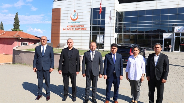 Kuyucak'ta sağlık hizmetleri yerinde incelendi