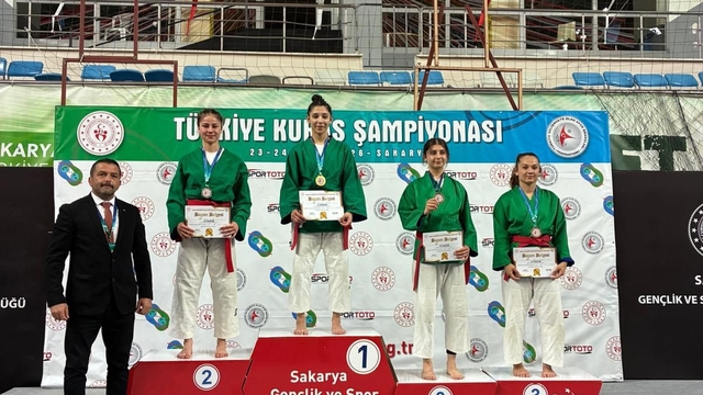 Bilecikli sporcular Türkiye Şampiyonası'na damga vurdu