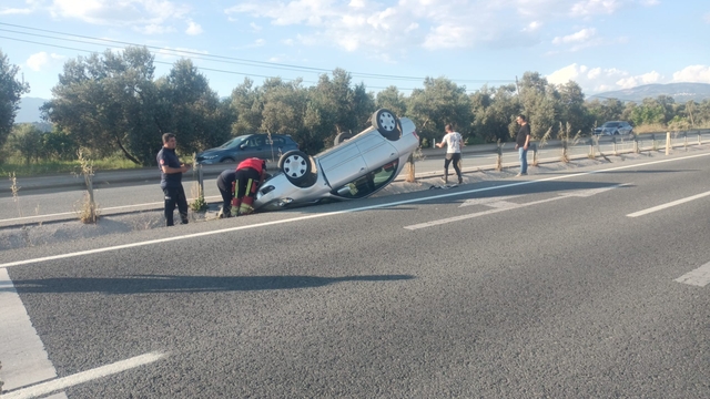 Havran yolunda trafik kazası: 2 yaralı