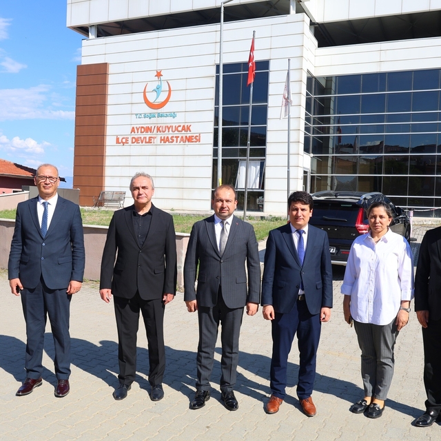 Kuyucak'ta sağlık hizmetleri yerinde incelendi