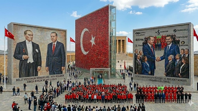'Ölümsüz Bayrak' projesiyle Guinness rekoru hedefi