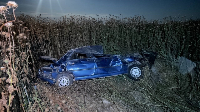 Şanlıurfa'da otomobil şarampole devrildi: 4 yaralı