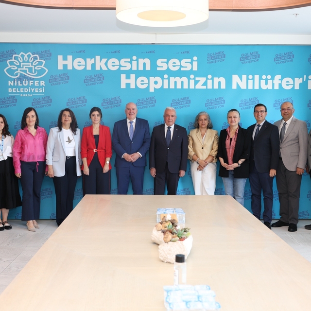 Nilüfer Belediyesi Portekizli kardeş kenti Castelo Branco heyetini ağırladı