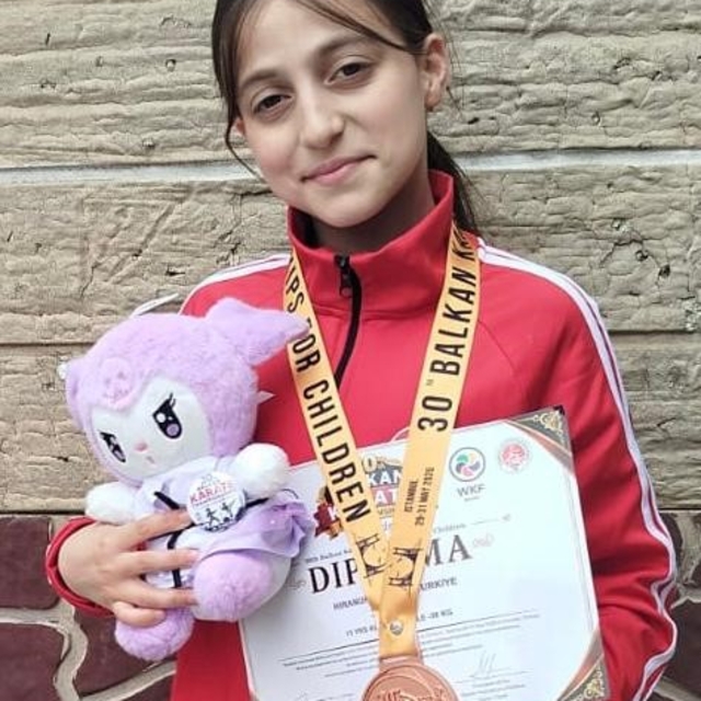 Hiranur Yıldırım'dan Balkan Şampiyonası'nda bronz madalya