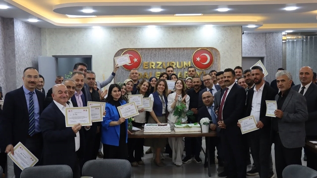 Erzurum Adliyesi'nde "Uzlaştırmacılar Günü" heyecanı