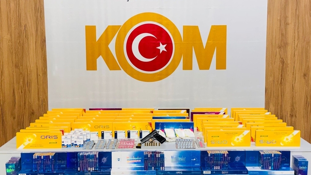 Samsun'da kaçak ürün operasyonu