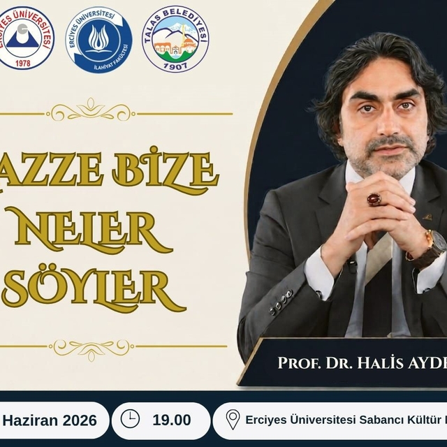 Gazze'nin mesajları Kayseri'de konuşulacak