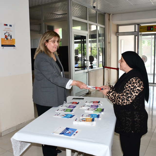 Vezirköprü'de Uzlaştırma Haftası bilgilendirmesi