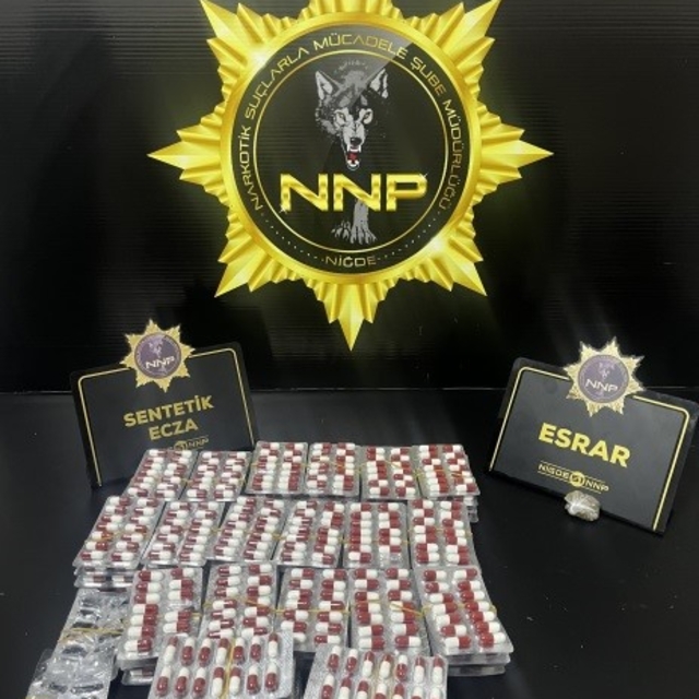 Niğde'de narkotik operasyonu: 1 tutuklama