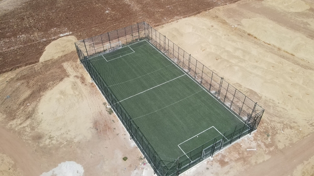 Haliliye'de 15 kırsal mahalleye daha spor yatırımı