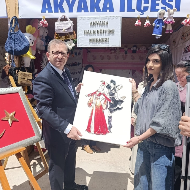 Kars'ta "Her Zaman, Her Yere, Herkes İçin Eğitim" sergisinin açılışı yapıld...