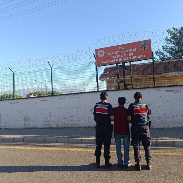 Hapis cezasıyla aranan şahıs Nazilli'de yakalandı