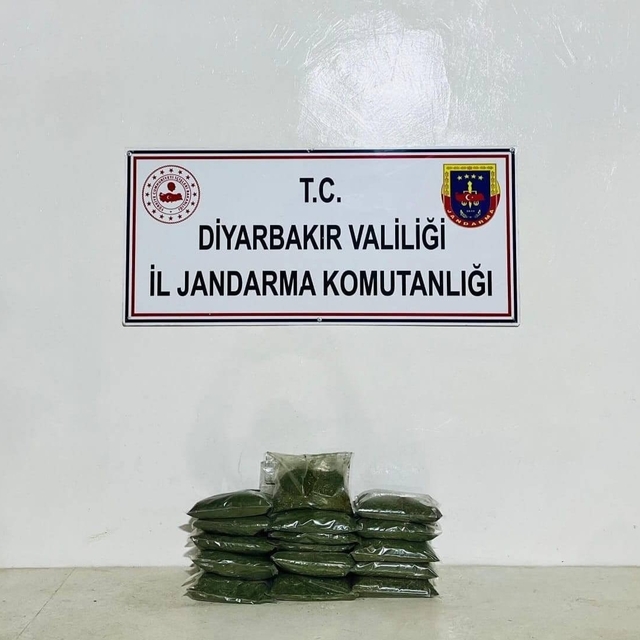 Diyarbakır'da 21 kilo uyuşturucu ele geçirildi