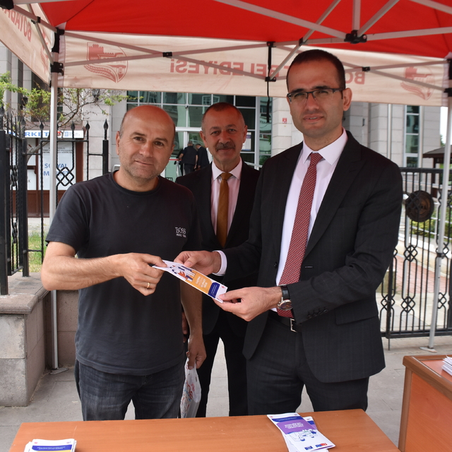 Boyabat'ta 1 Haziran Uzlaştırmacılar Günü etkinliği yapıldı
