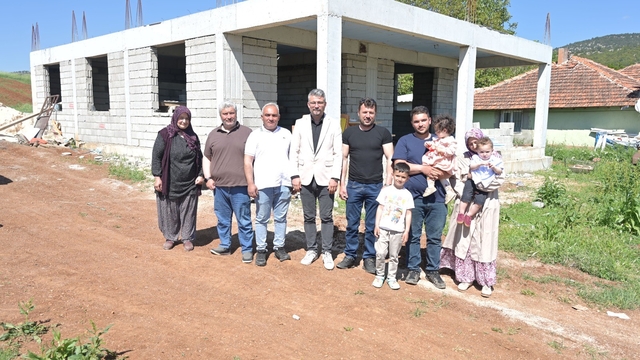 Isparta Belediyesi'nden Tezcan ailesine destek eli