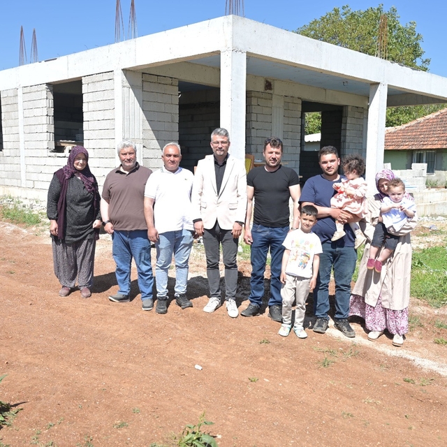 Isparta Belediyesi'nden Tezcan ailesine destek eli