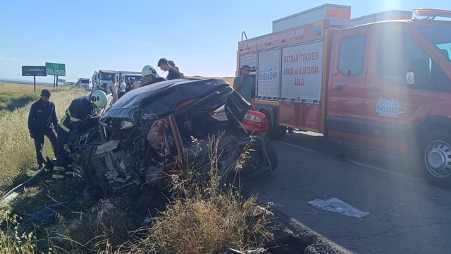 Batman'da trafik kazası: 2 yaralı
