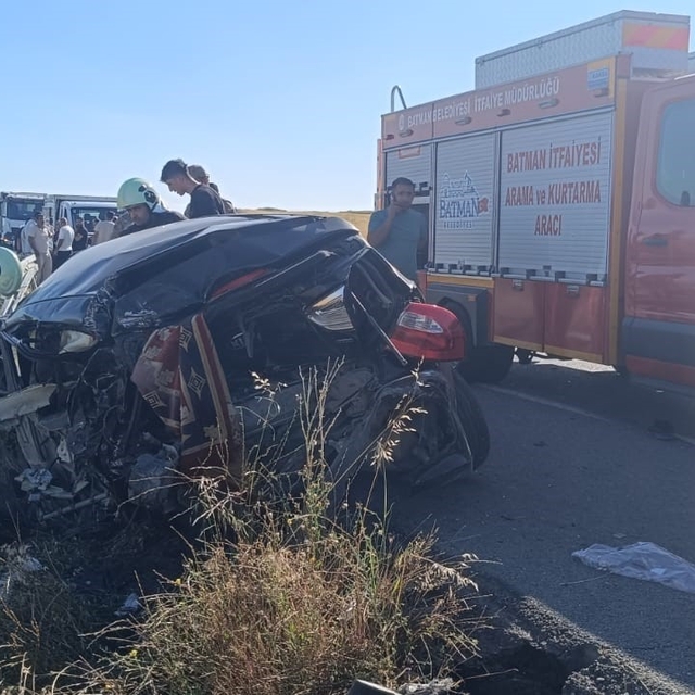 Batman'da trafik kazası: 2 yaralı
