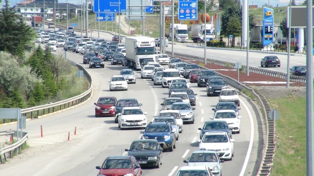 'Kilit kavşak' Kırıkkale'den bayram tatilinde 1,5 milyon araç geçti