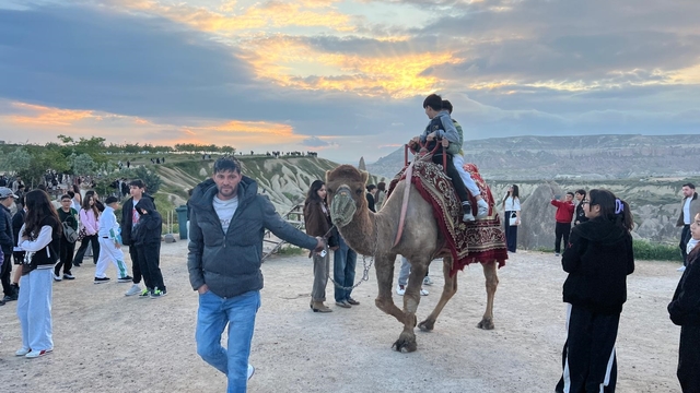 Kapadokya'yı Kurban Bayramı'nda 147 bin turist ziyaret etti
