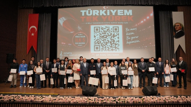 Isparta'da "Hayalimdeki Ben" CV Yarışması'nın kazananları ödüllendirildi