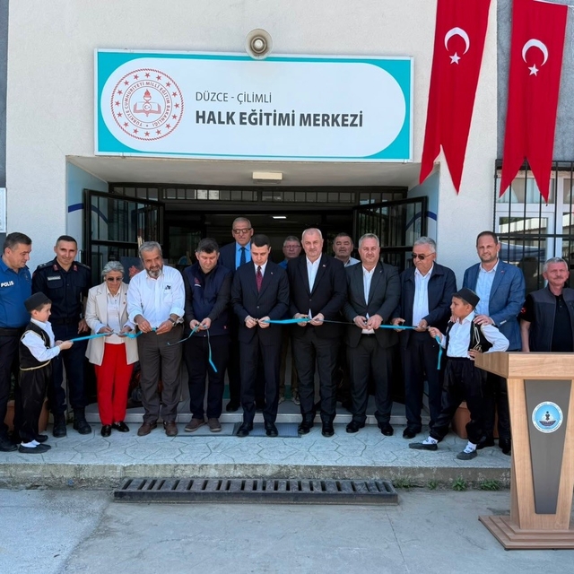 Çilimli'de hayat boyu öğrenmeye modern merkez