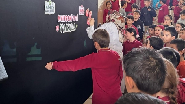 Aydıntepe'de öğrenciler değerler eğitimi etkinliklerinde buluştu