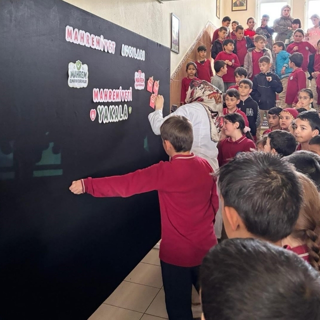 Aydıntepe'de öğrenciler değerler eğitimi etkinliklerinde buluştu