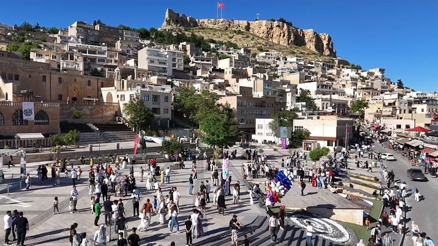 Mardin, bayram tatilinde 500 bin ziyaretçiyi ağırladı