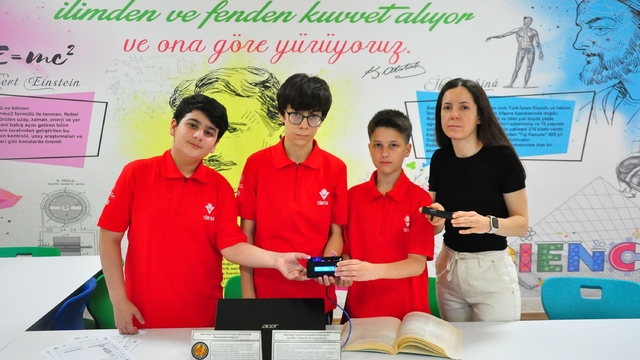 7'nci sınıf öğrencileri, 400 TL'ye milyonluk sensör geliştirdiler