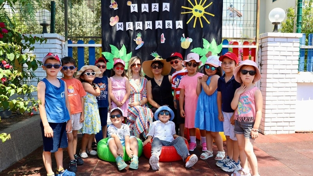 Didim'deki kreş ve gündüz bakımevinde yaz coşkusu