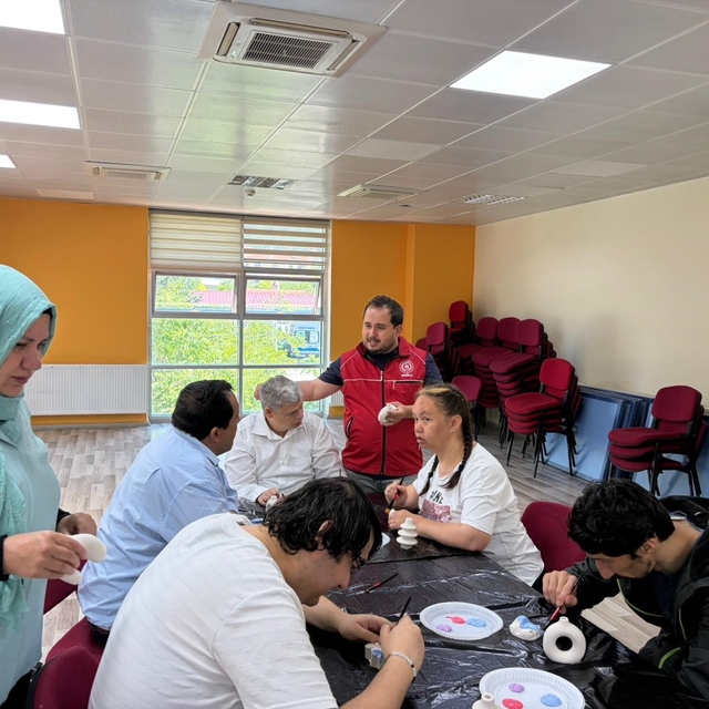 Menteşe'de sanat engel tanımadı