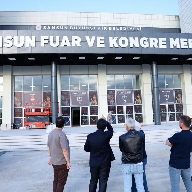 Samsun Fuar ve Kongre Merkezi açılışa hazırlanıyor: Kuyumculuk Fuarı ile ka...
